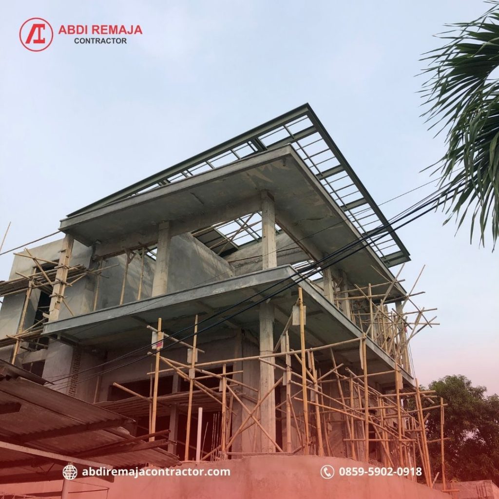 Proyek konstruksi baja rangka atap