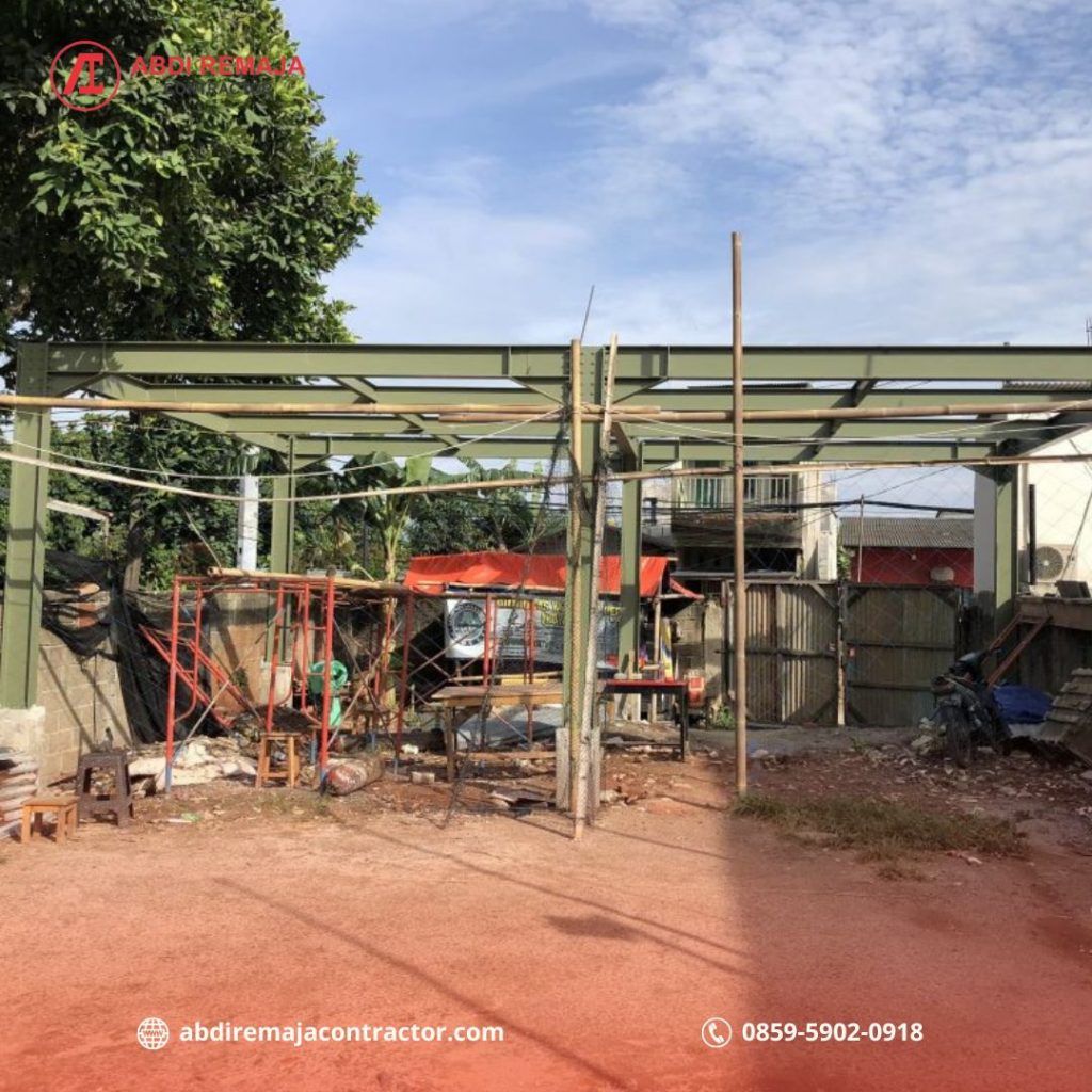 Proyek konstruksi baja ruko