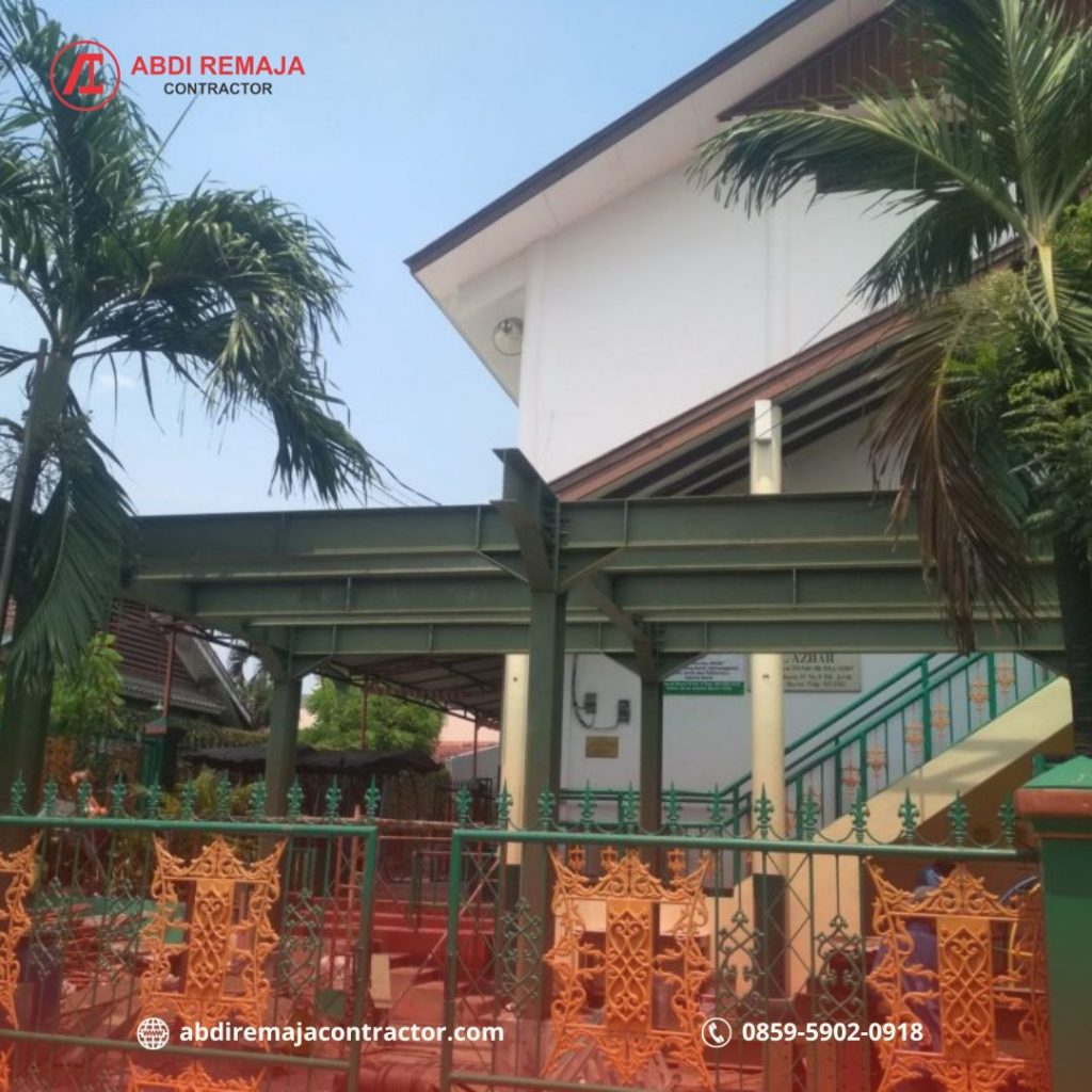 Proyek konstruksi baja sekolah TK