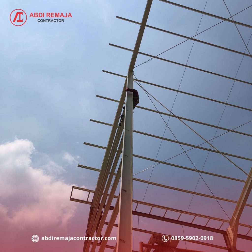Konstruksi Baja Gudang