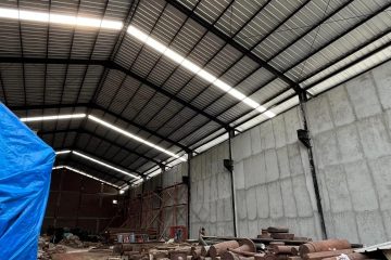 konstruksi gudang