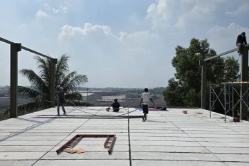 konstruksi gudang
