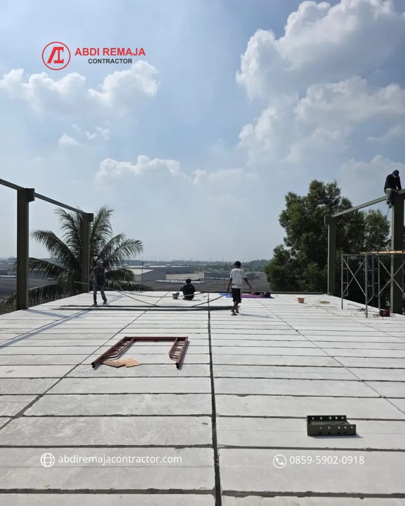 konstruksi gudang