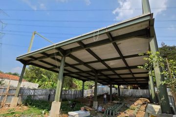 konstruksi gudang