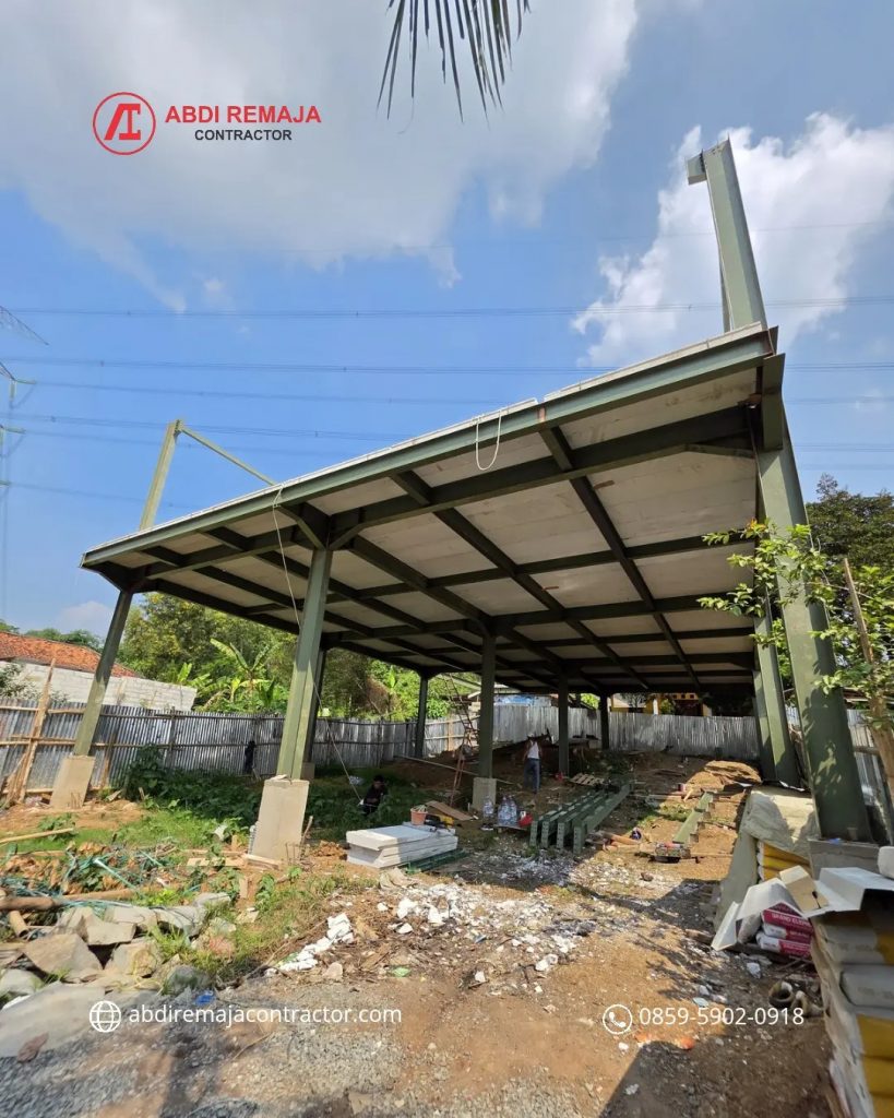 konstruksi gudang