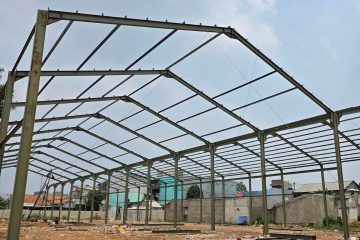 proyek konstruksi gudang