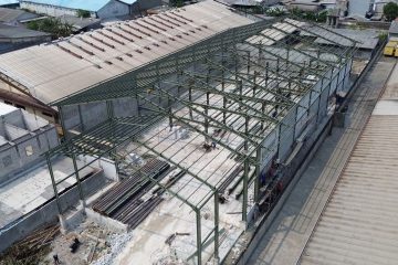 proyek bangun gudang